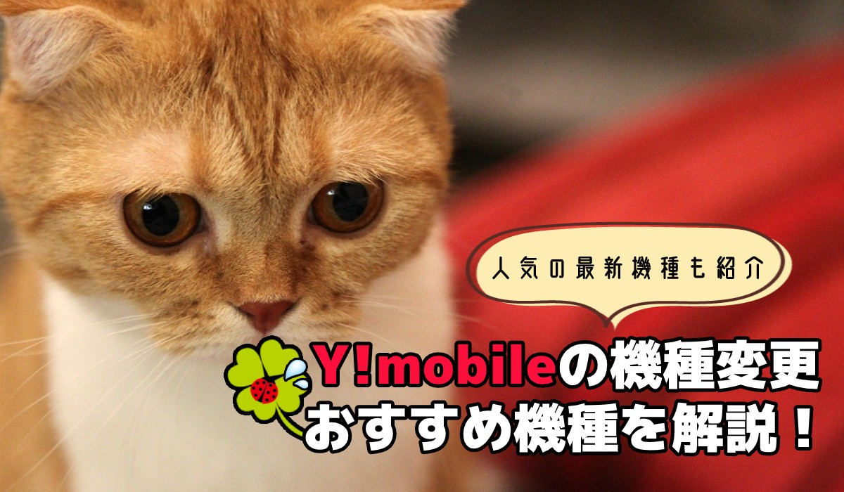 【2020年】Y!mobile(ワイモバイル)の機種変更、おすすめ機種を解説!人気の最新機種も紹介のTOP画