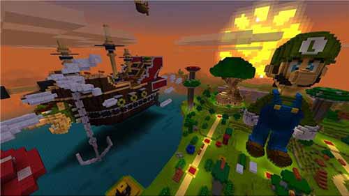 Minecraft(マインクラフト)プレイ画像