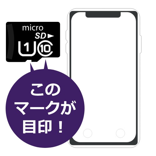 スマホに適したmicroSDカードを選ぶには?