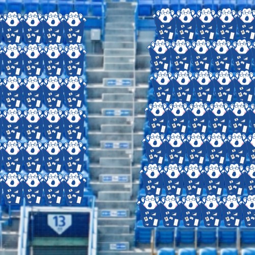 クライマックスシリーズ「ノジマのエコバッグを貰って横浜スタジアムを青く染めよう。」