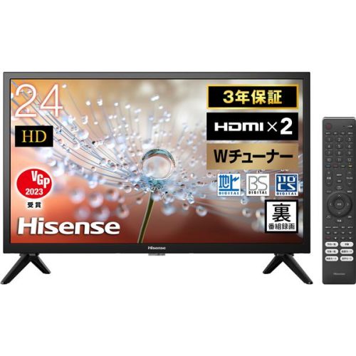 2K液晶テレビ A30Hライン【24V型/ハイビジョン/地デジ・BS・CS ダブルチューナー内蔵】 24A30H
