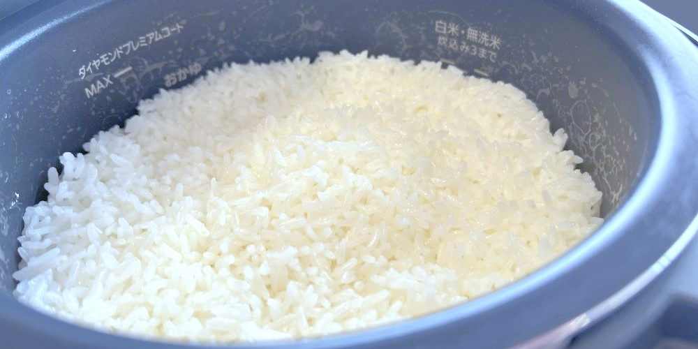 ビストロ炊飯ブレンド米:炊き上がり2