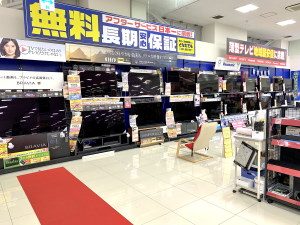 壁面テレビコーナー
