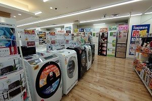 洗濯機コーナー